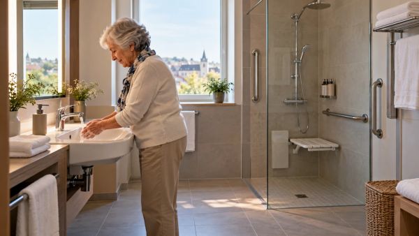 Comment les aménagements en salle de bain améliorent l'autonomie