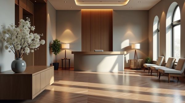 Optimiser l'accueil avec des accessoires pour hall d'immeuble