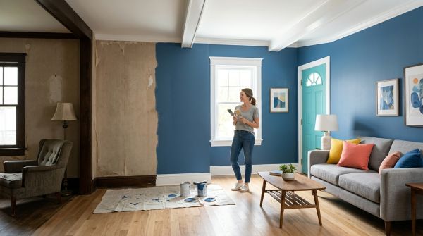 Top 5 transformations de pièces grâce à la peinture